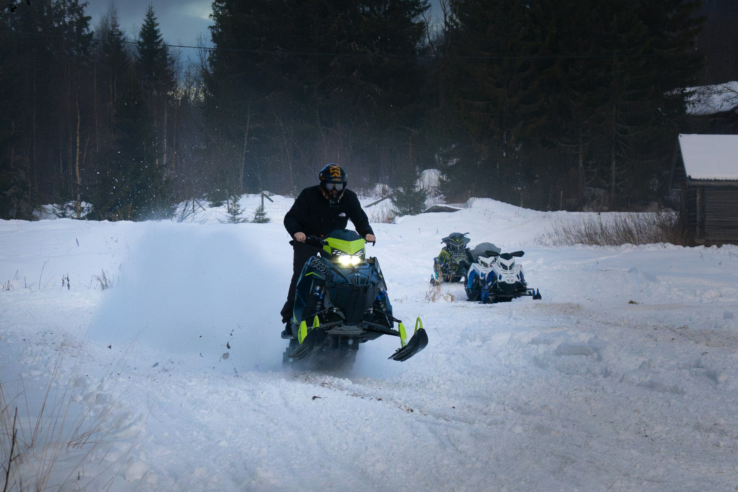 my buddy dean hitting it on the 850 Khaos !
