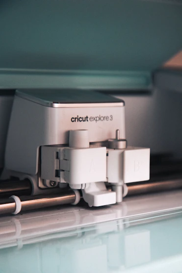 A close up of a machine on a table