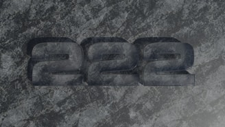 A black and white photo of a number of letters