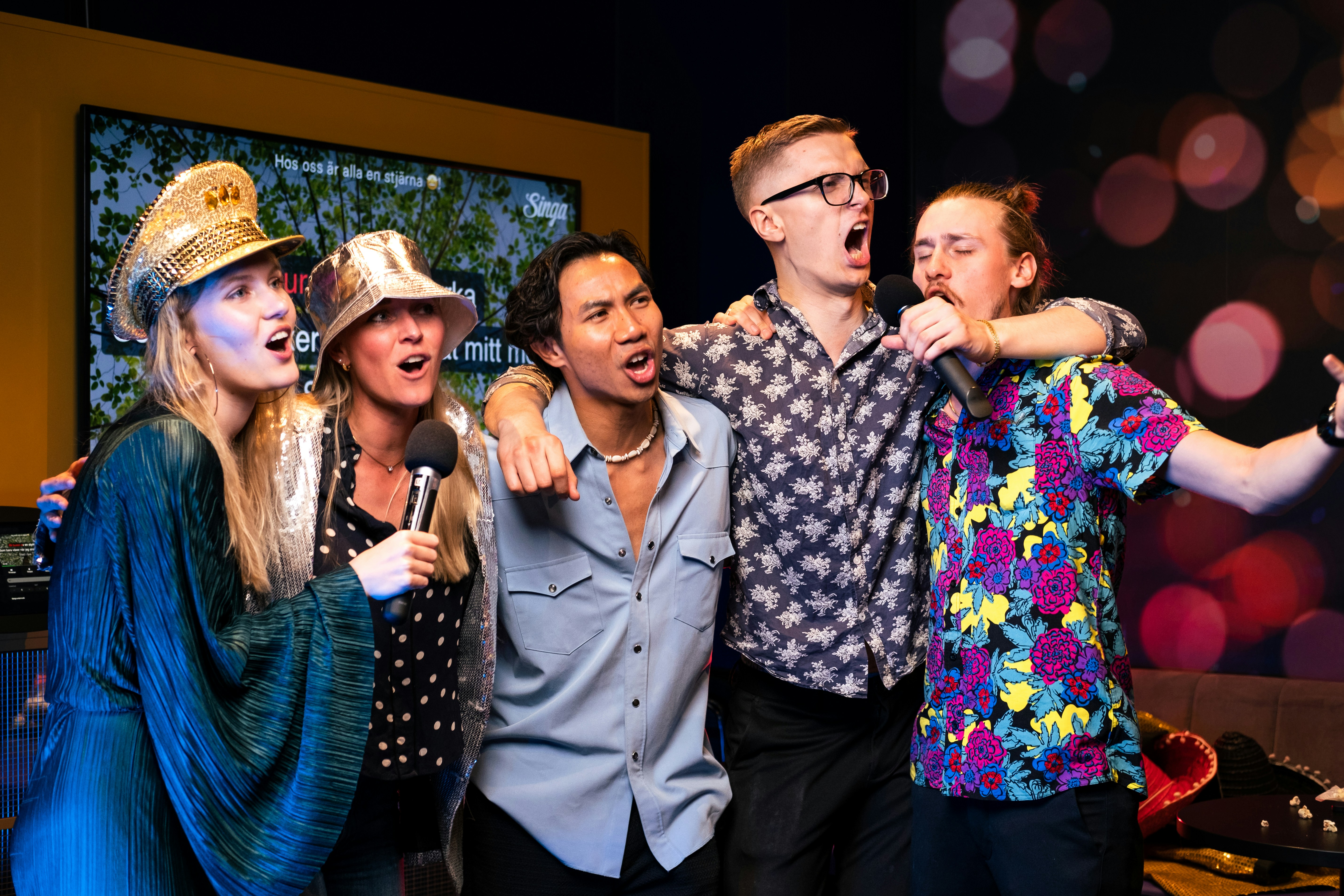 woman wearing yellow long-sleeved dress under white clouds and blue sky during daytime
