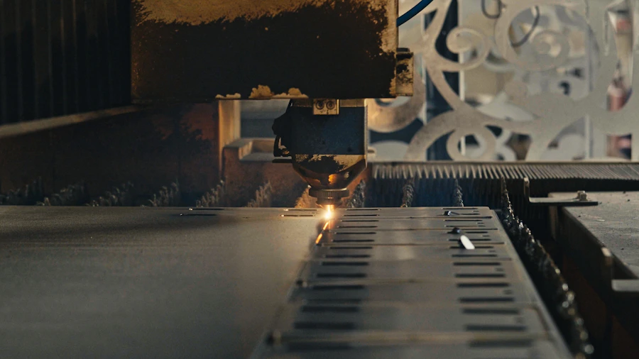Corte laser de precision en metal