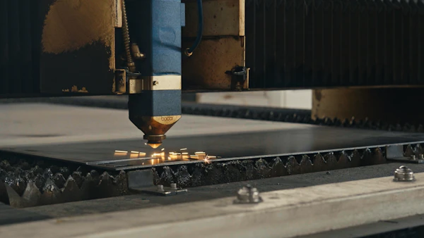 Precision laser cutting machine