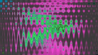 A computer generated image of an abstract pattern