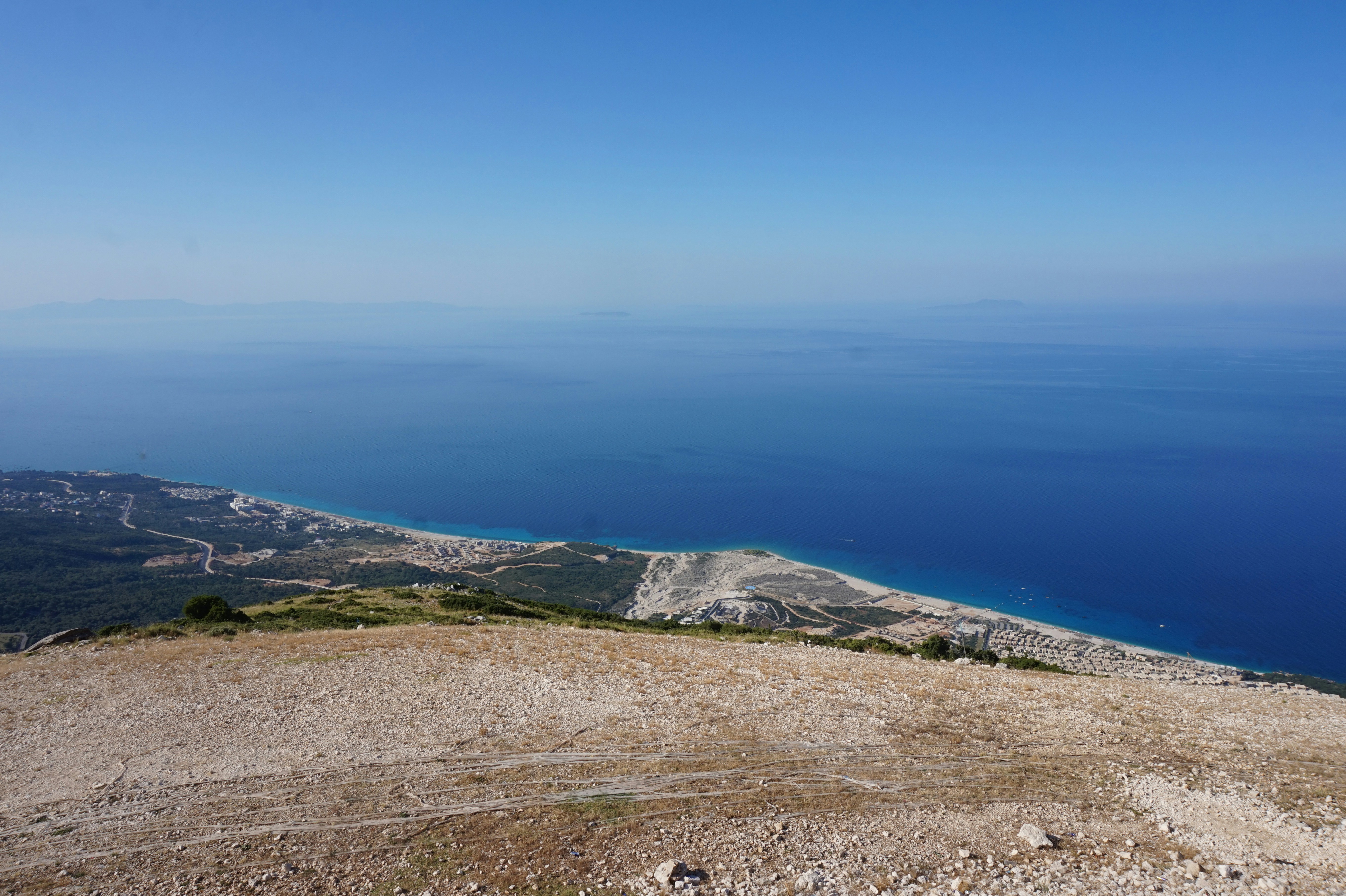 Albanian Riviera near Vlora
