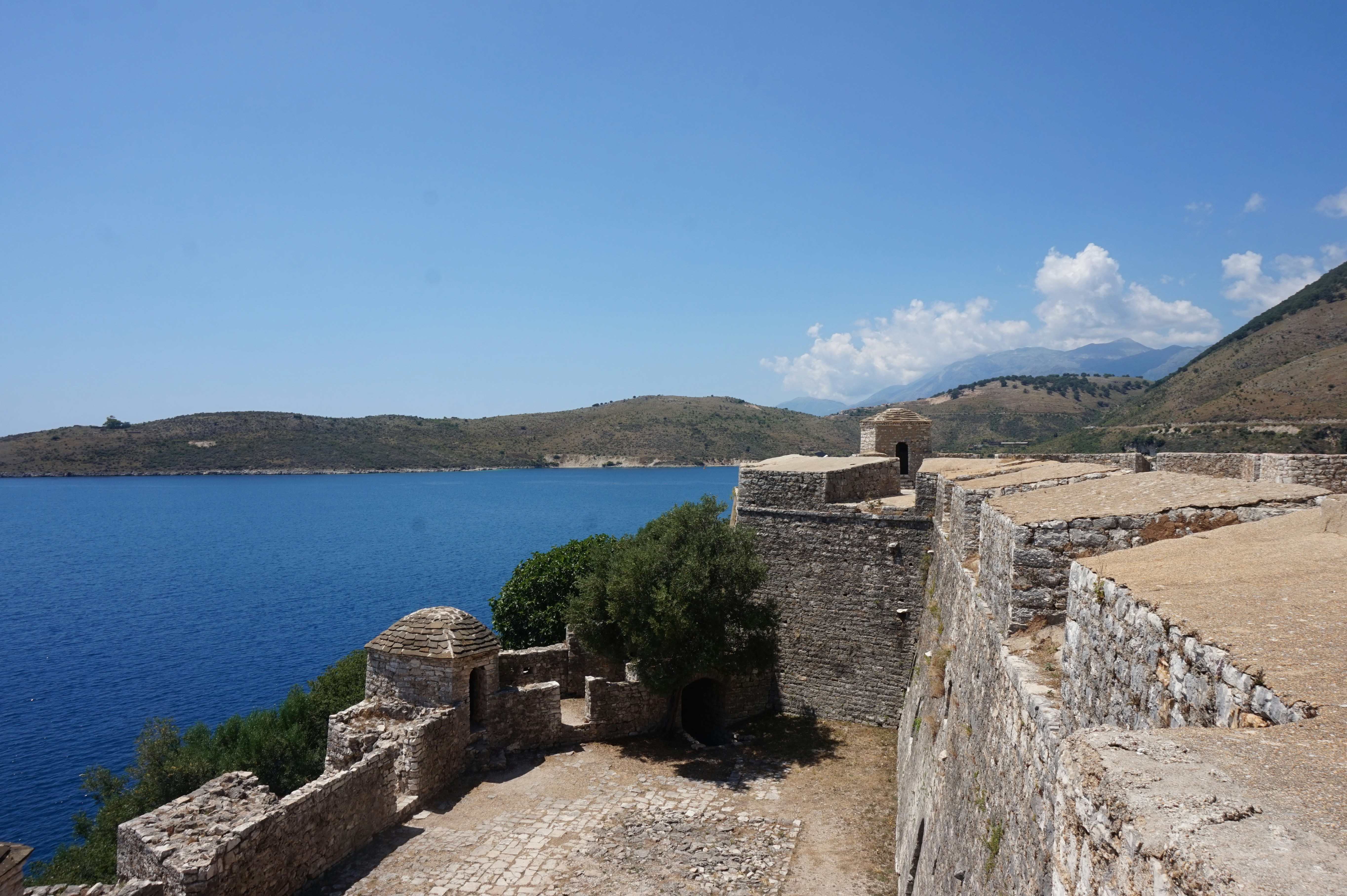 Coastal view of the Albanian Riviera