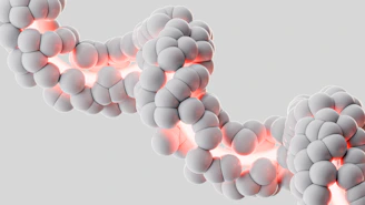 A picture of a group of balls in the shape of a spiral