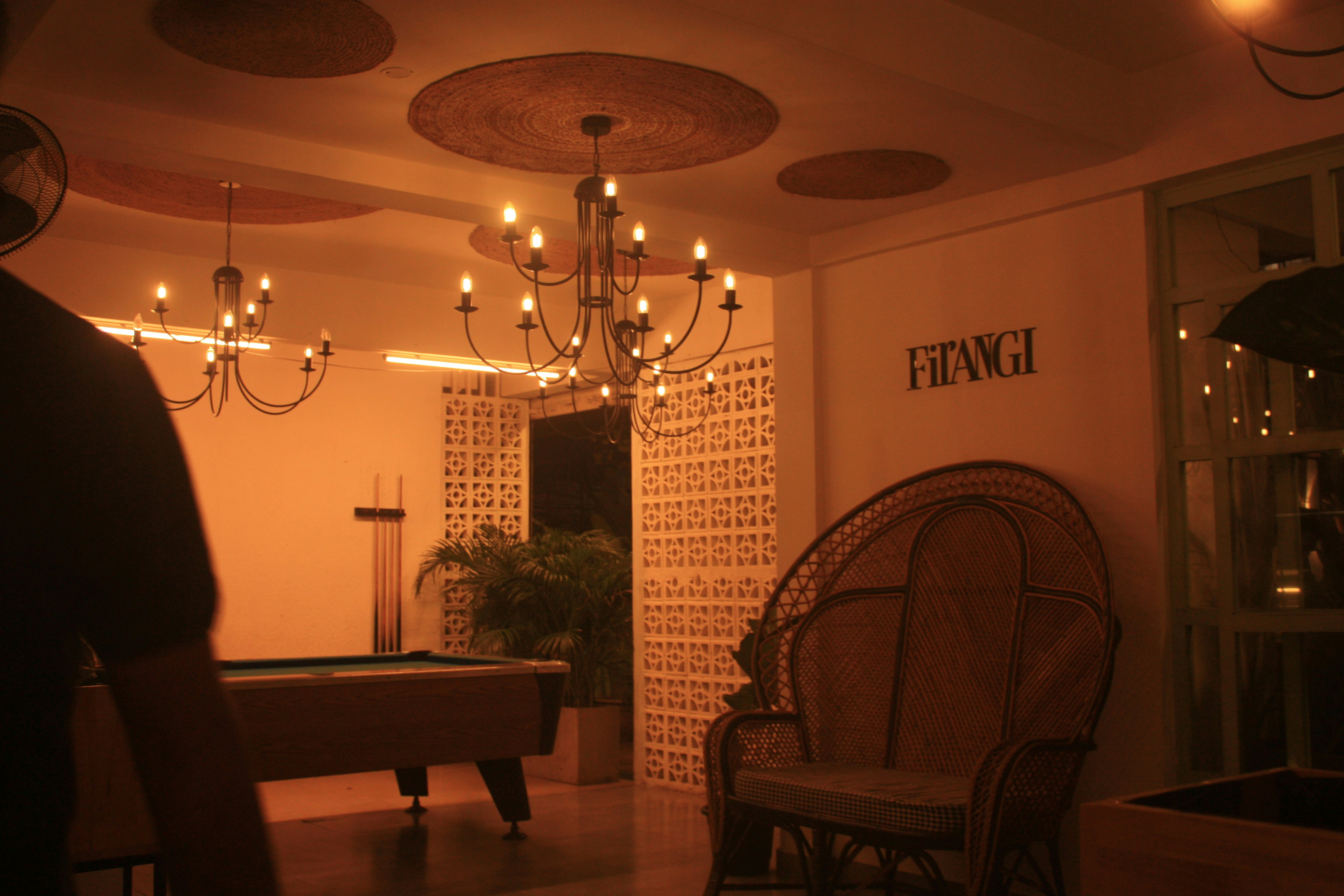 Spiritual decor setup