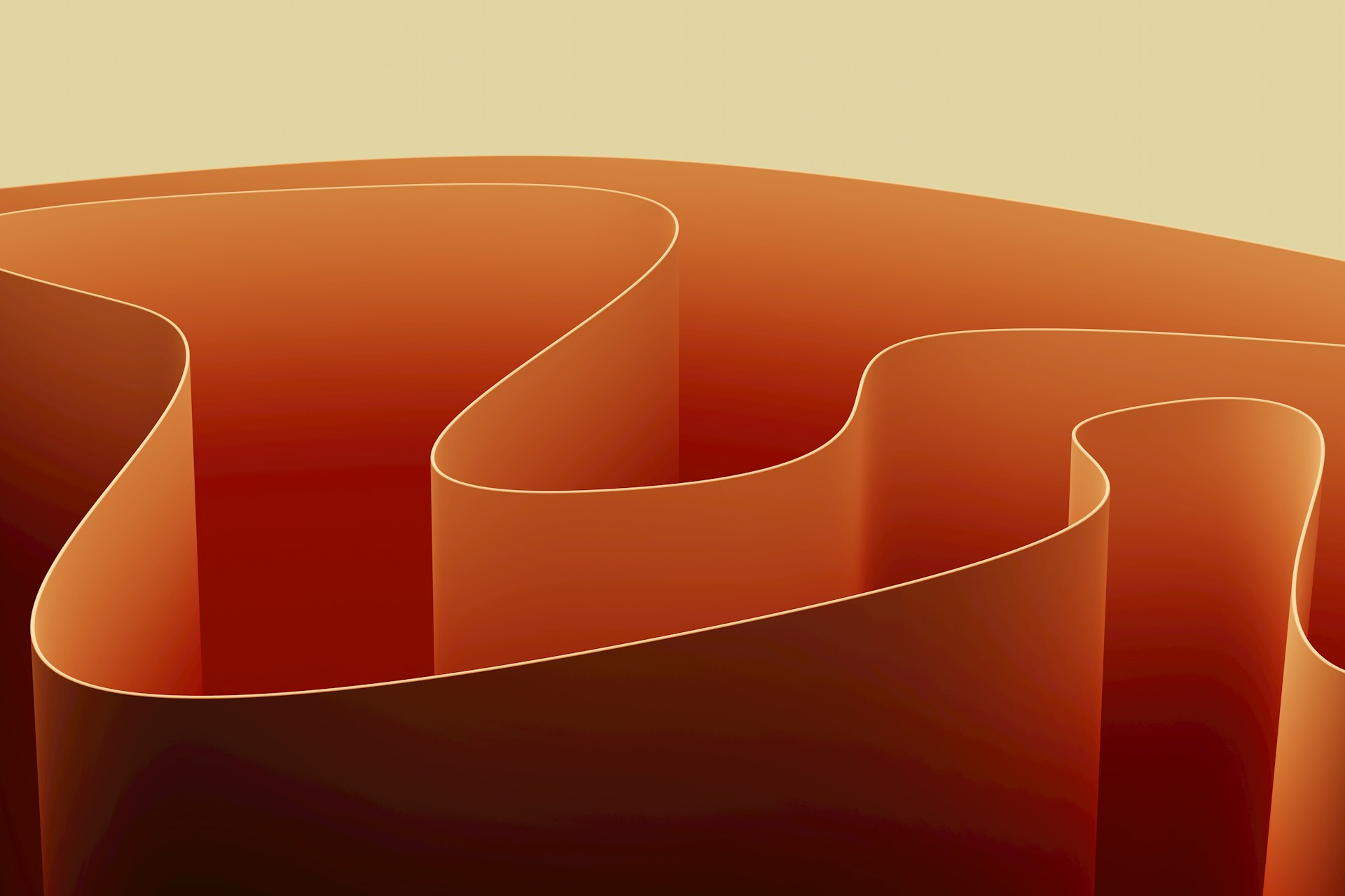 A computer generated image of a spiral like structure