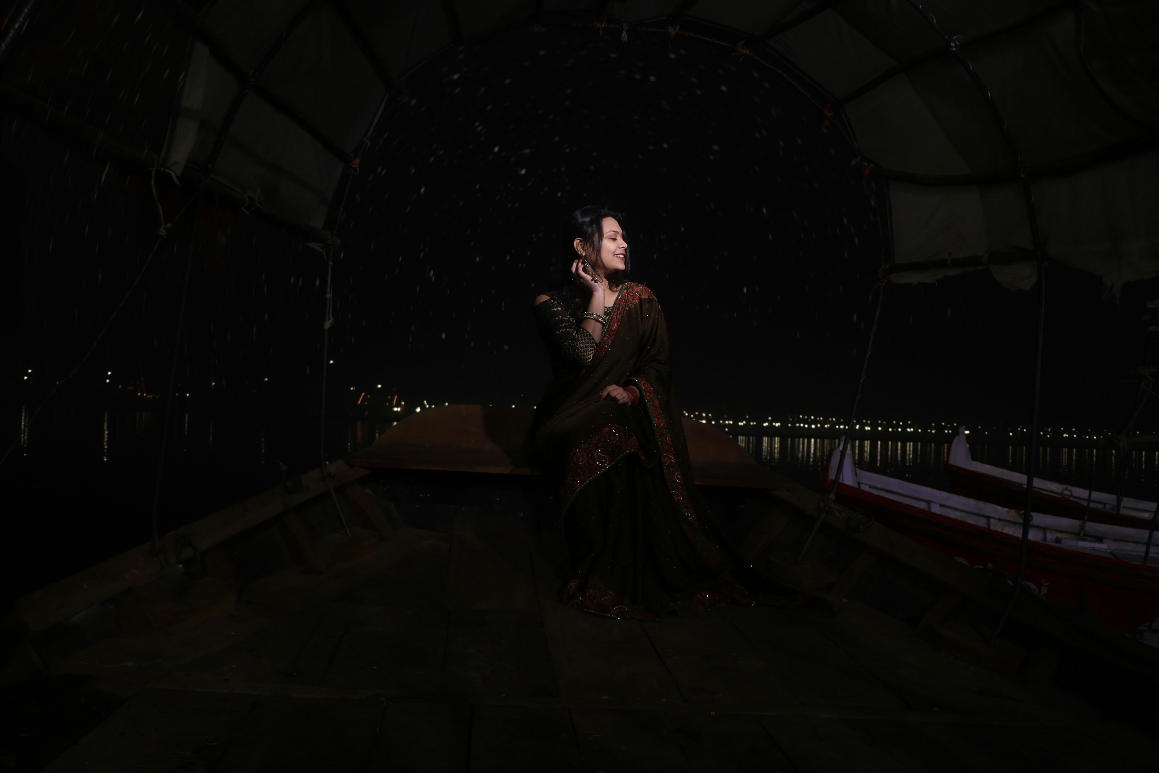 This photo is taken in Prayagraj At Mahakumbh with Canon R6 mii