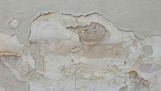 A wall that has some paint on it