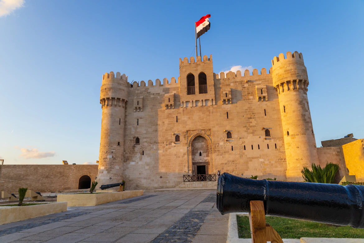 Qaitbay Citadel in Alexandria