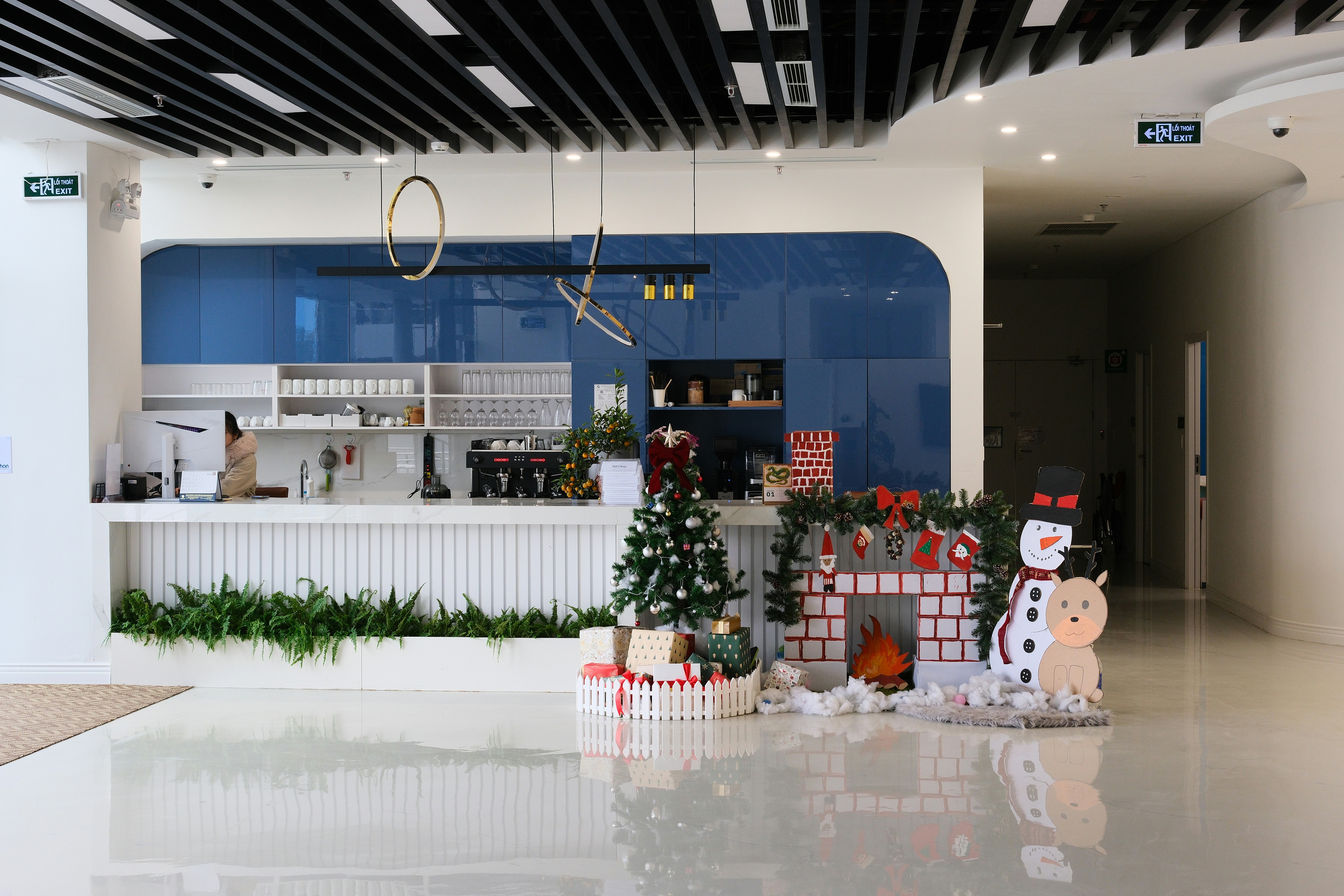 시흥 프리미엄 아울렛 크리스마스 분위기 카페 이미지2