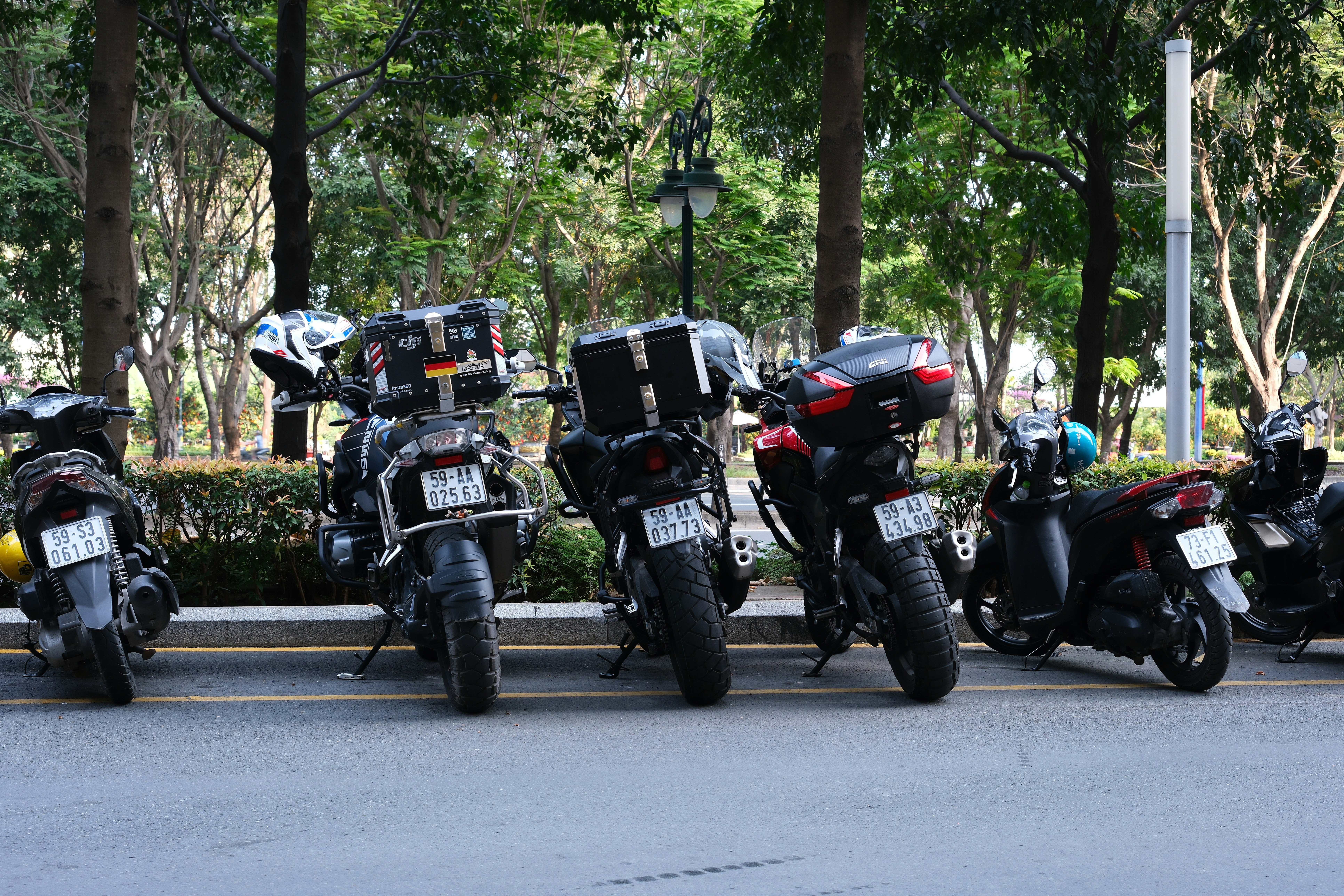 Concentración motera La Leyenda Continua