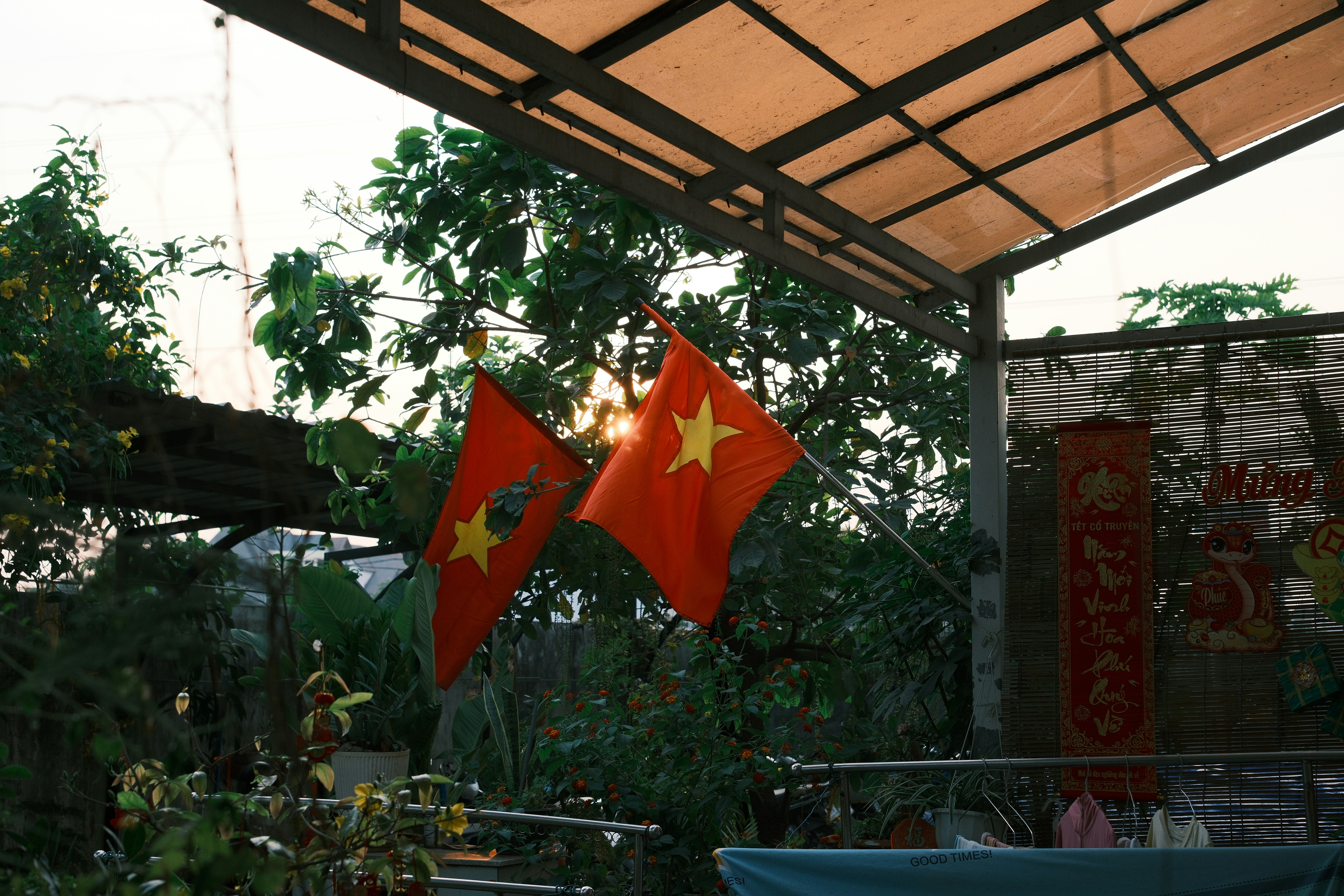 woman wearing yellow long-sleeved dress under white clouds and blue sky during daytime