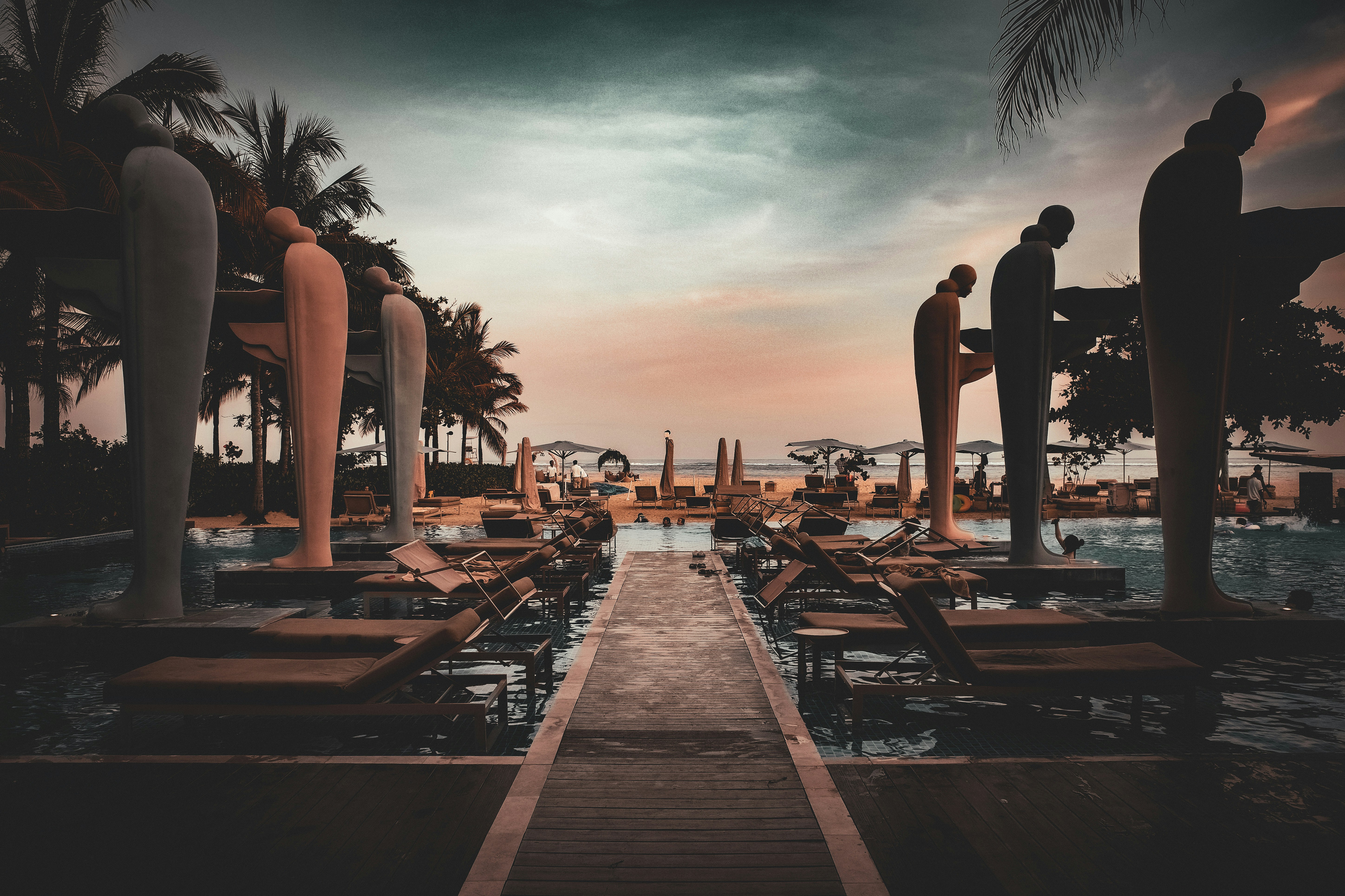 Mulia Resort Bali sunset