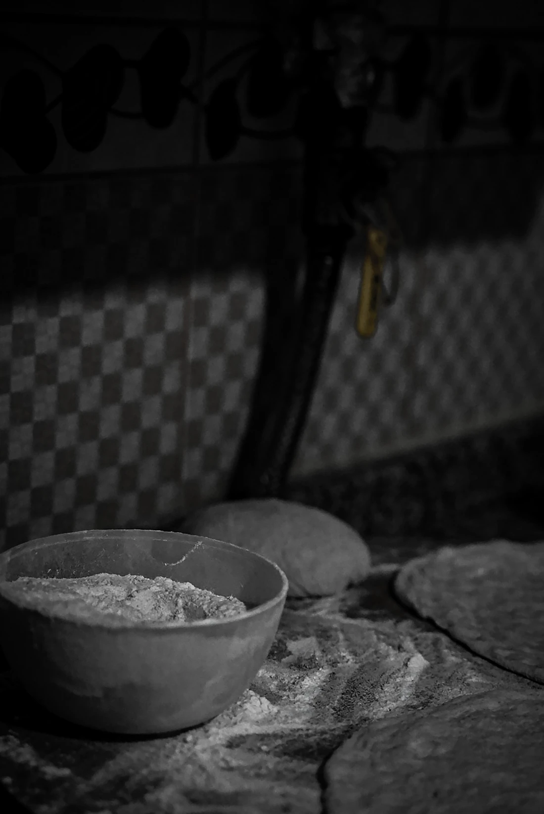 Wheat flour presented in a clean retail-oriented setting