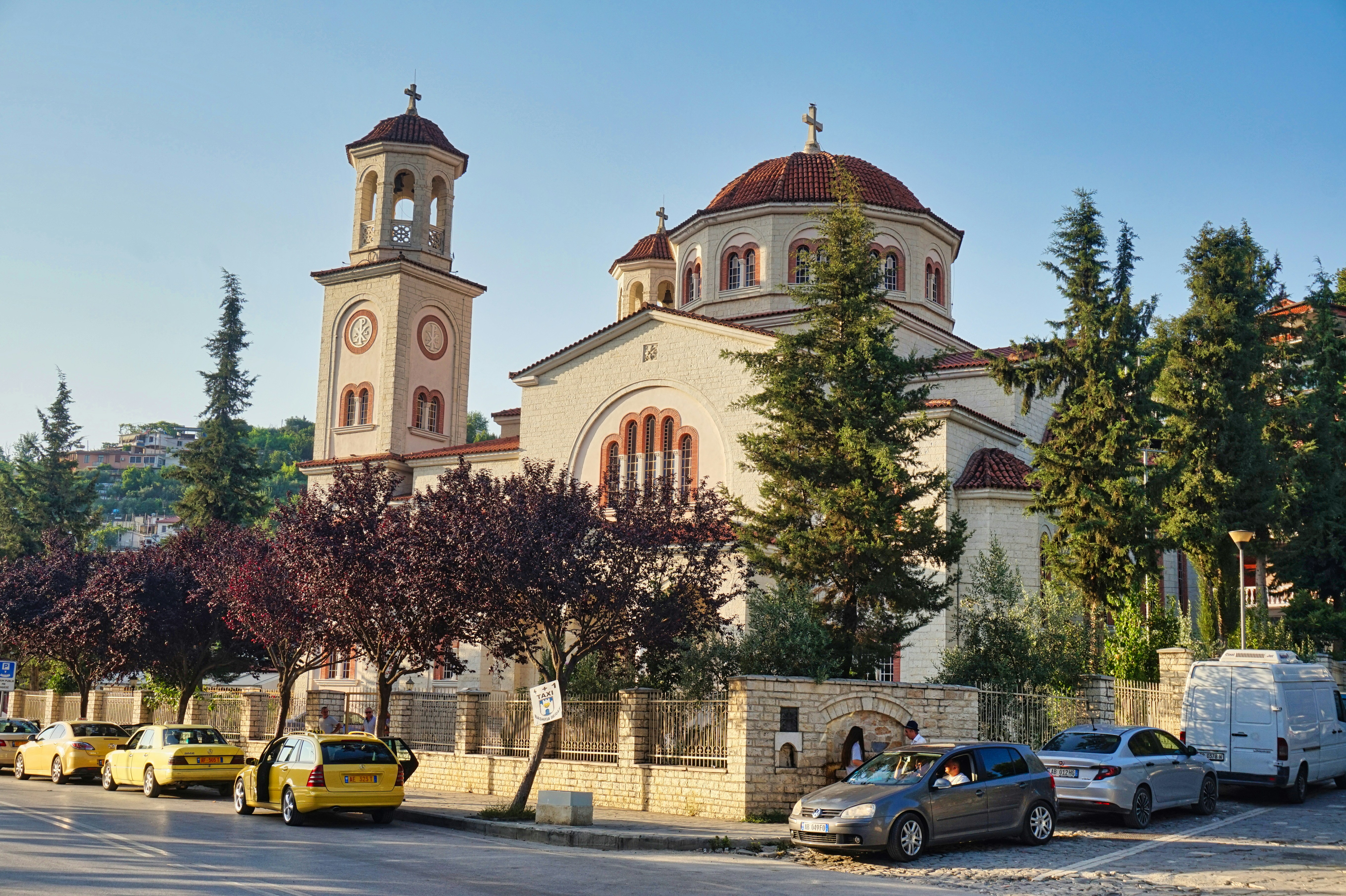 A large building with a clock tower on top of it