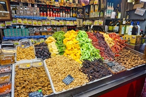 A store filled with lots of different types of food