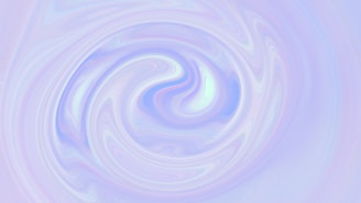 A blue and white swirl is shown in this image