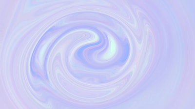 A blue and white swirl is shown in this image