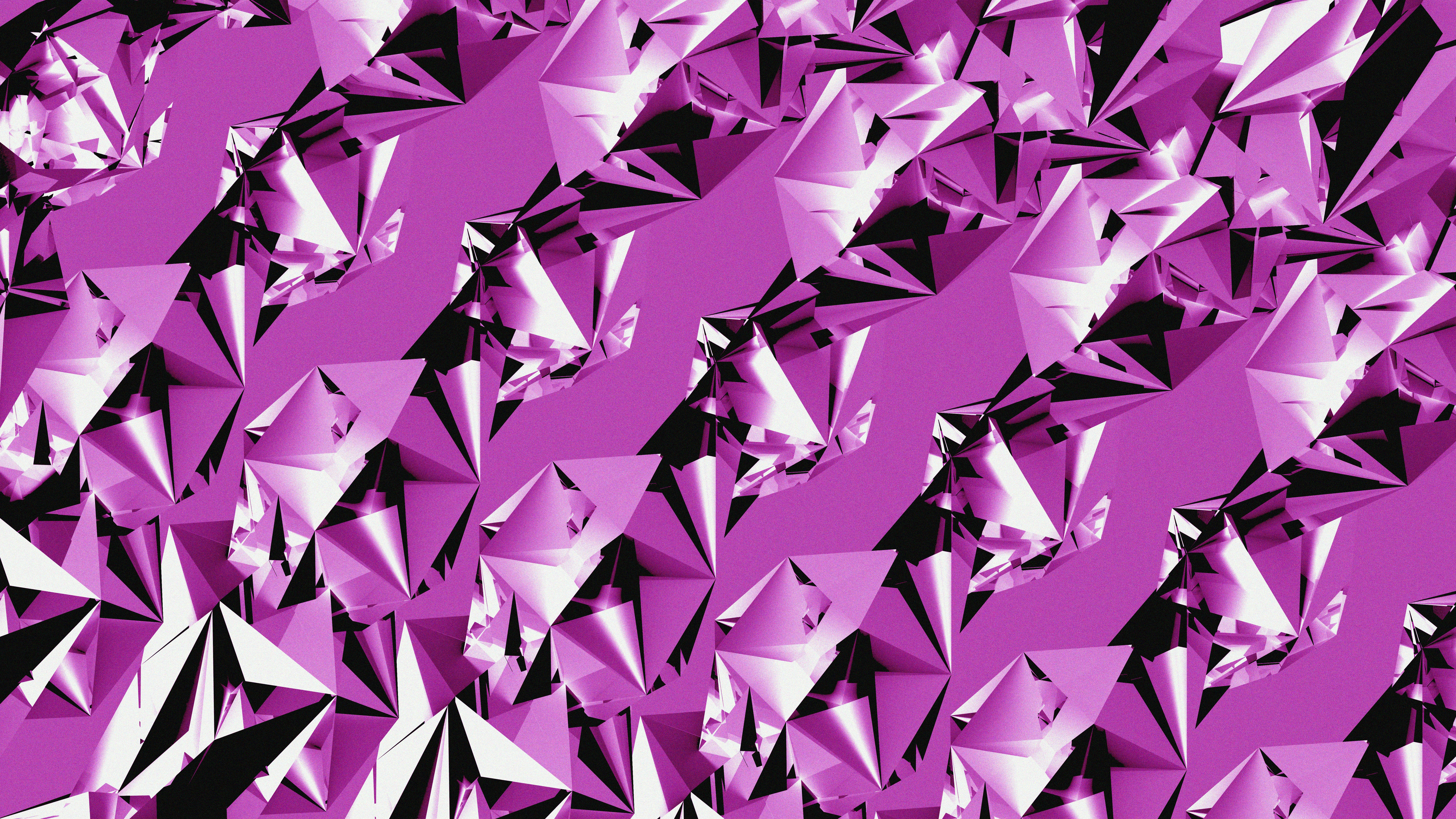 Purple ribbons on display