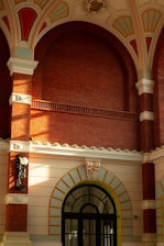 A building with a clock on the front of it