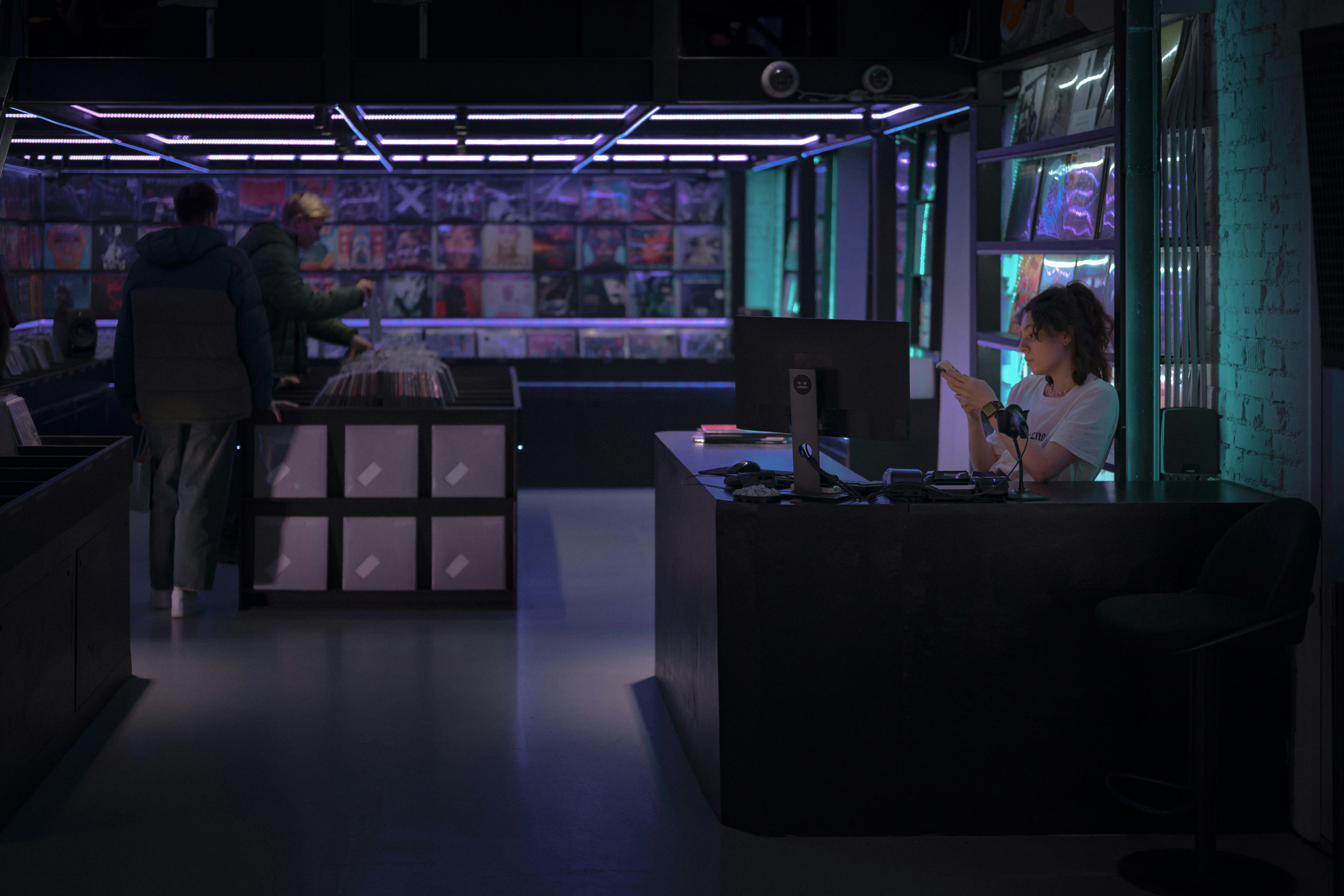 Record store collection