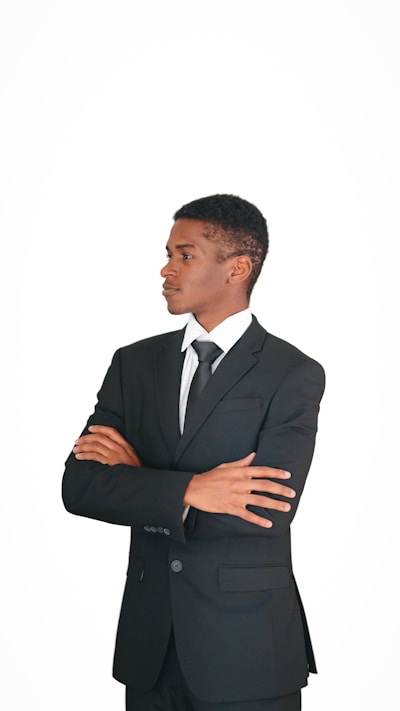 Professional man in suit
