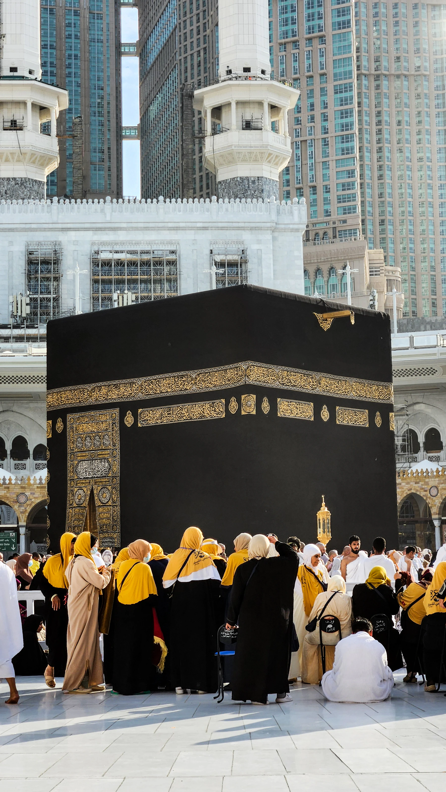 Kaaba at Masjid al-Haram in Makkah
