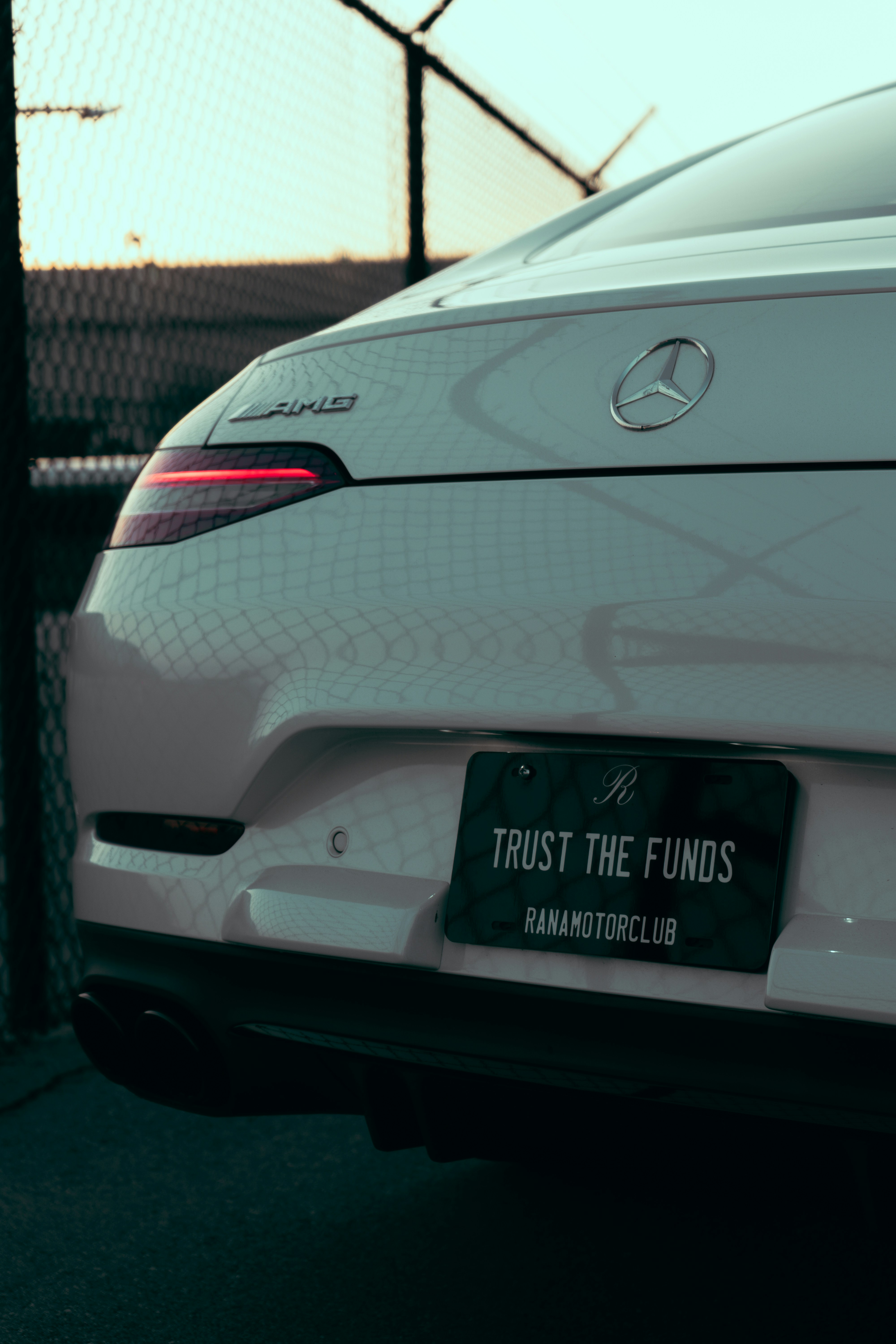 Luxury car for airport transfer