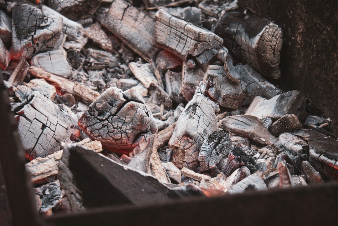 pellet grill closeup