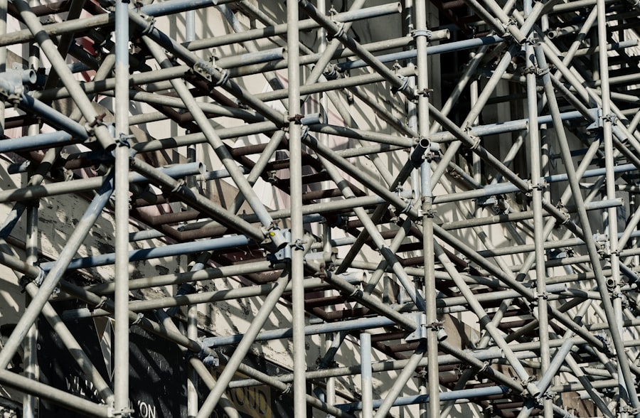 Échafaudage roulant aluminium