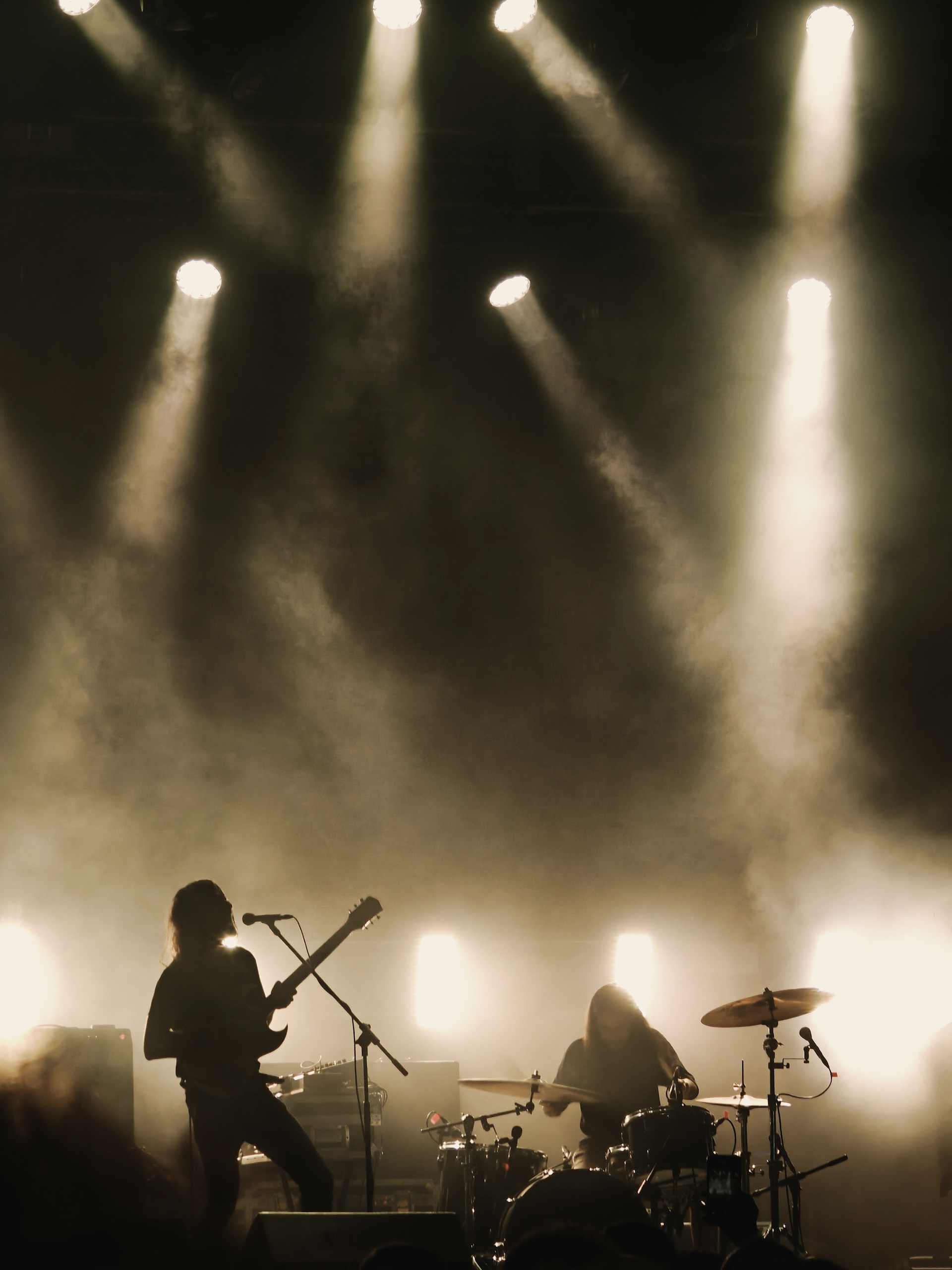 A group of people that are on a stage