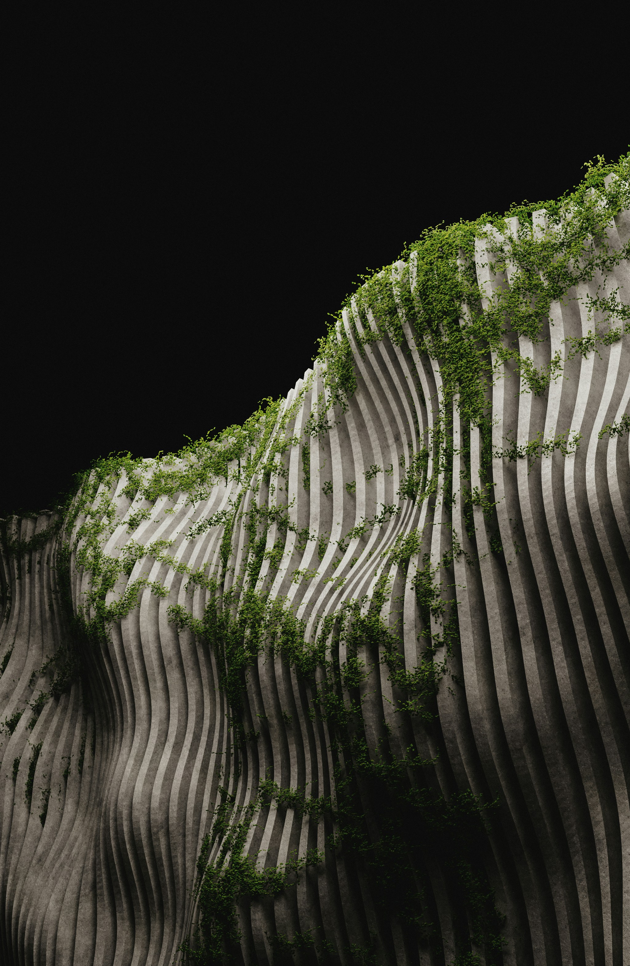 A black and white photo of a mountain