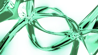 A close up view of a shiny metal object