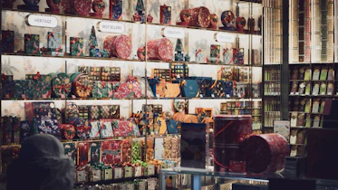 A store filled with lots of colorful items