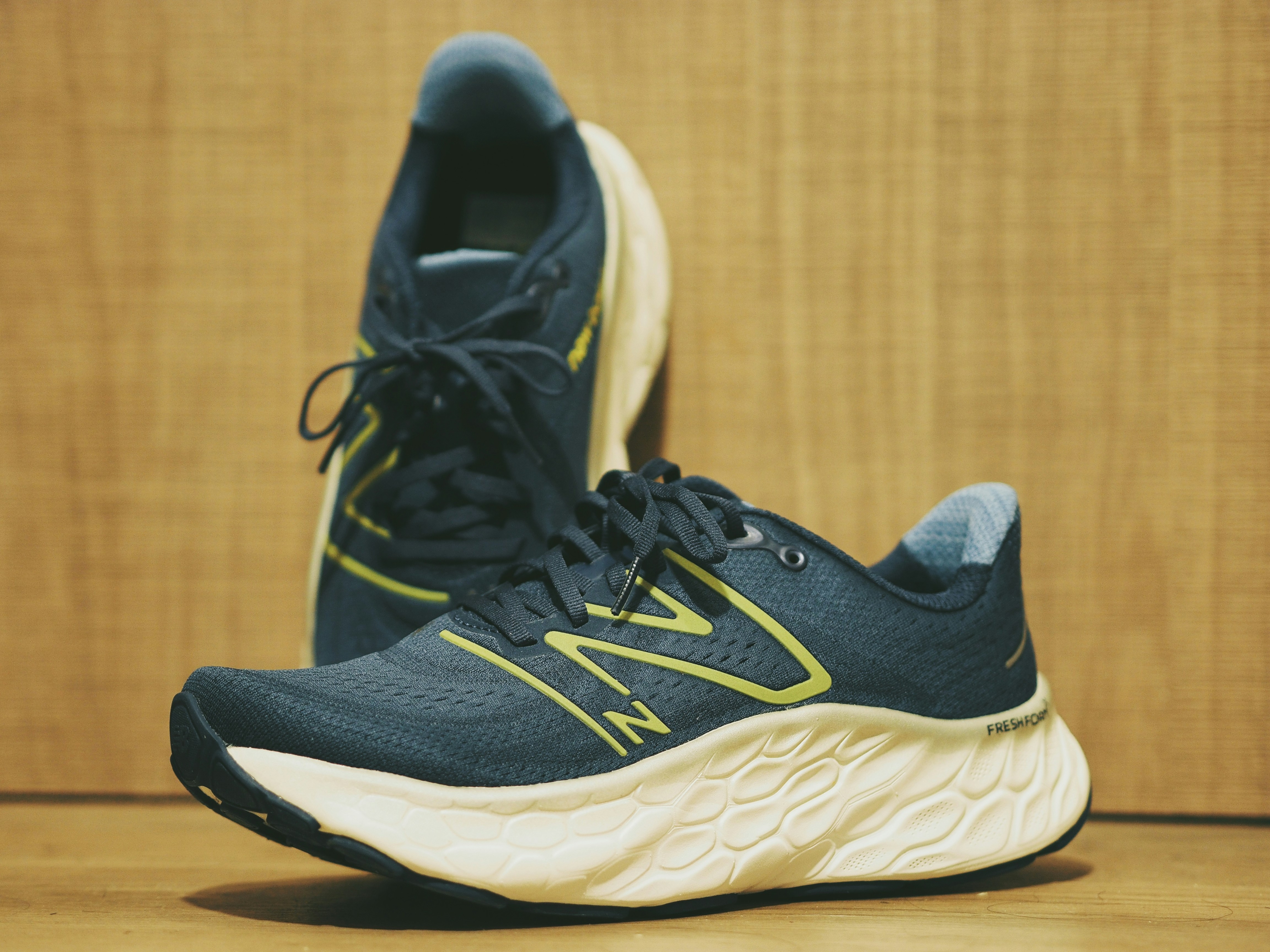 New Balance Fresh Foam X More v4, running shoes.