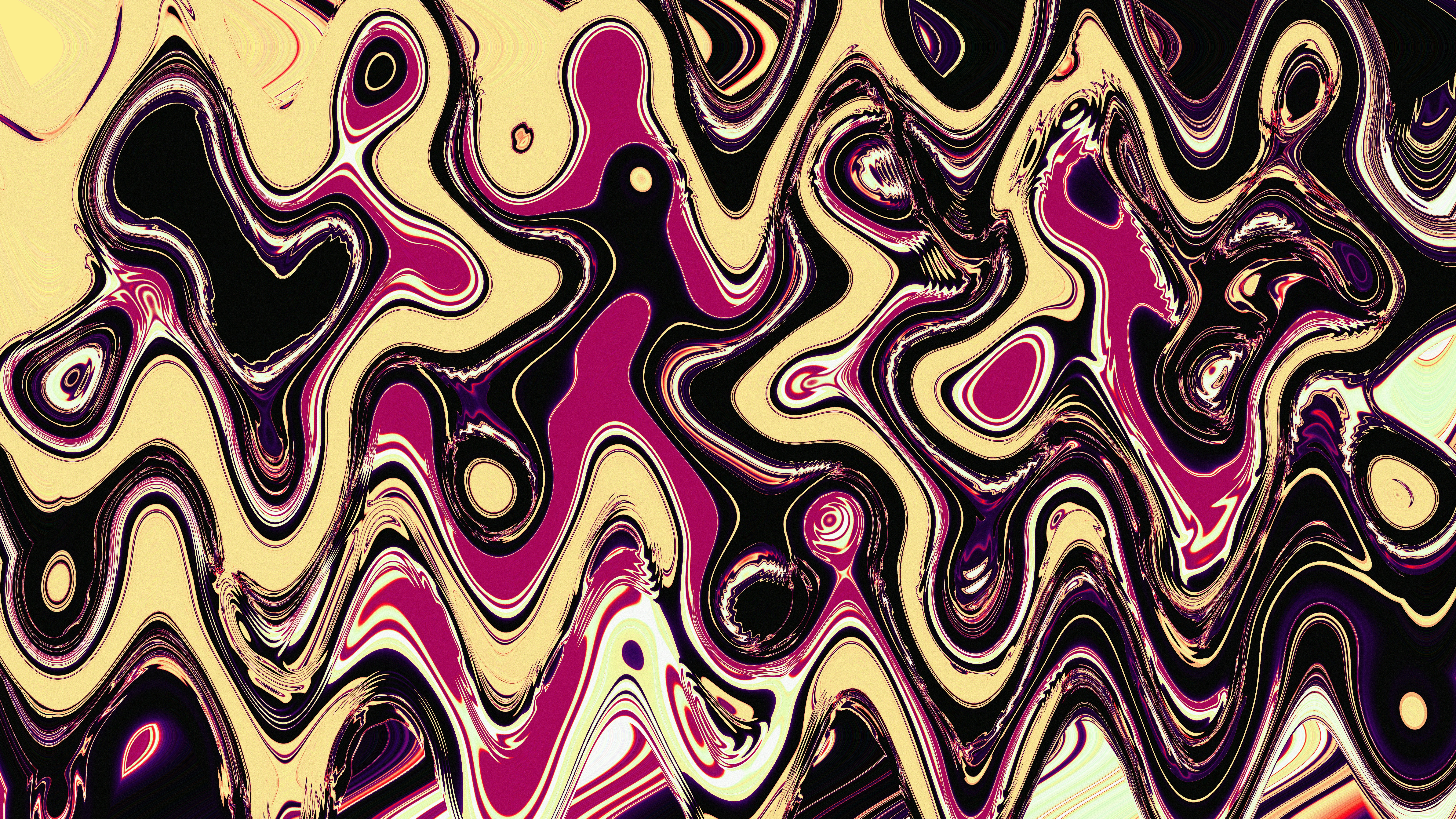 Abstract image representing an endless or shapeshifting concept, suitable for the metaphorical meaning of virulent.