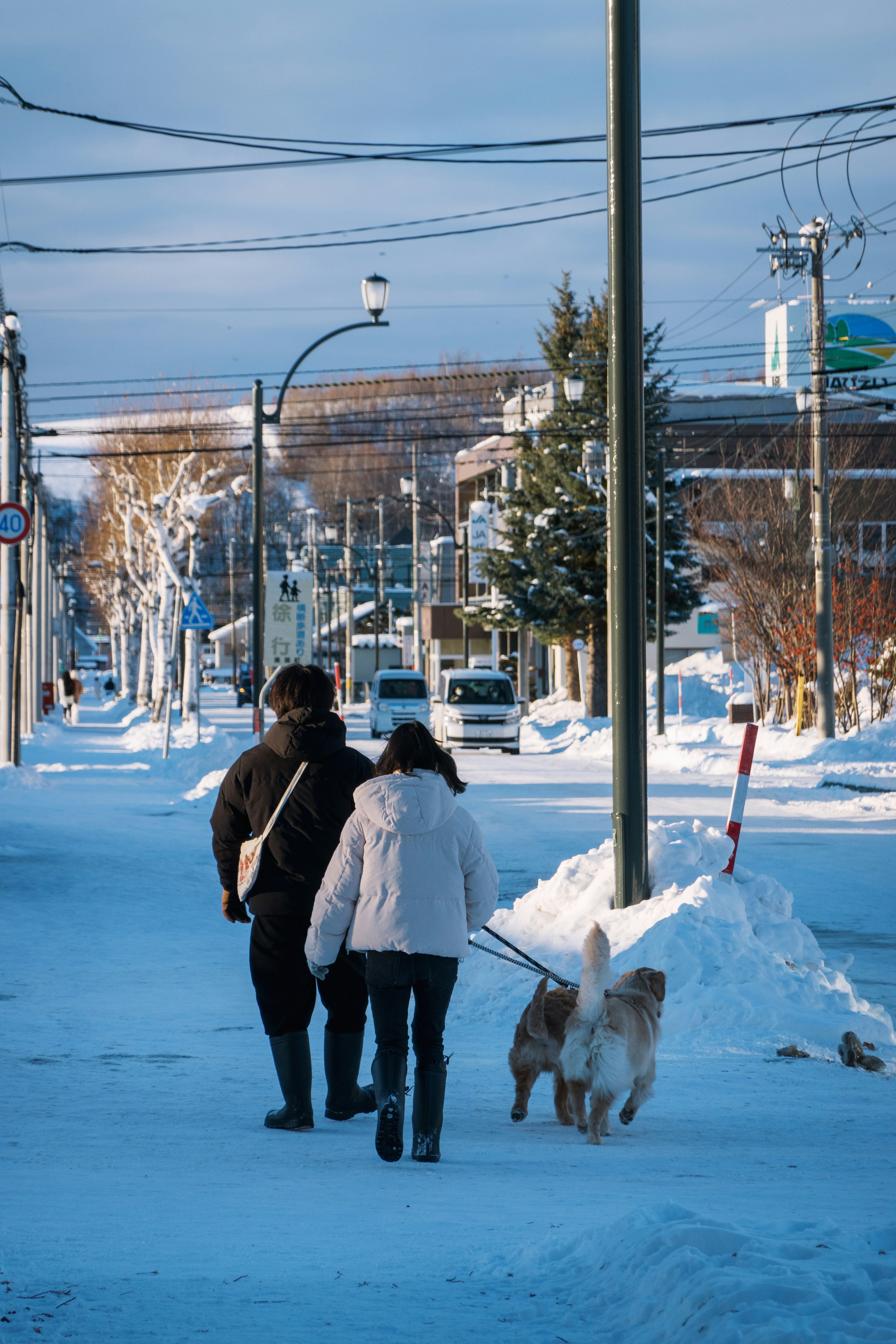 Hokkaido Locals in Winter