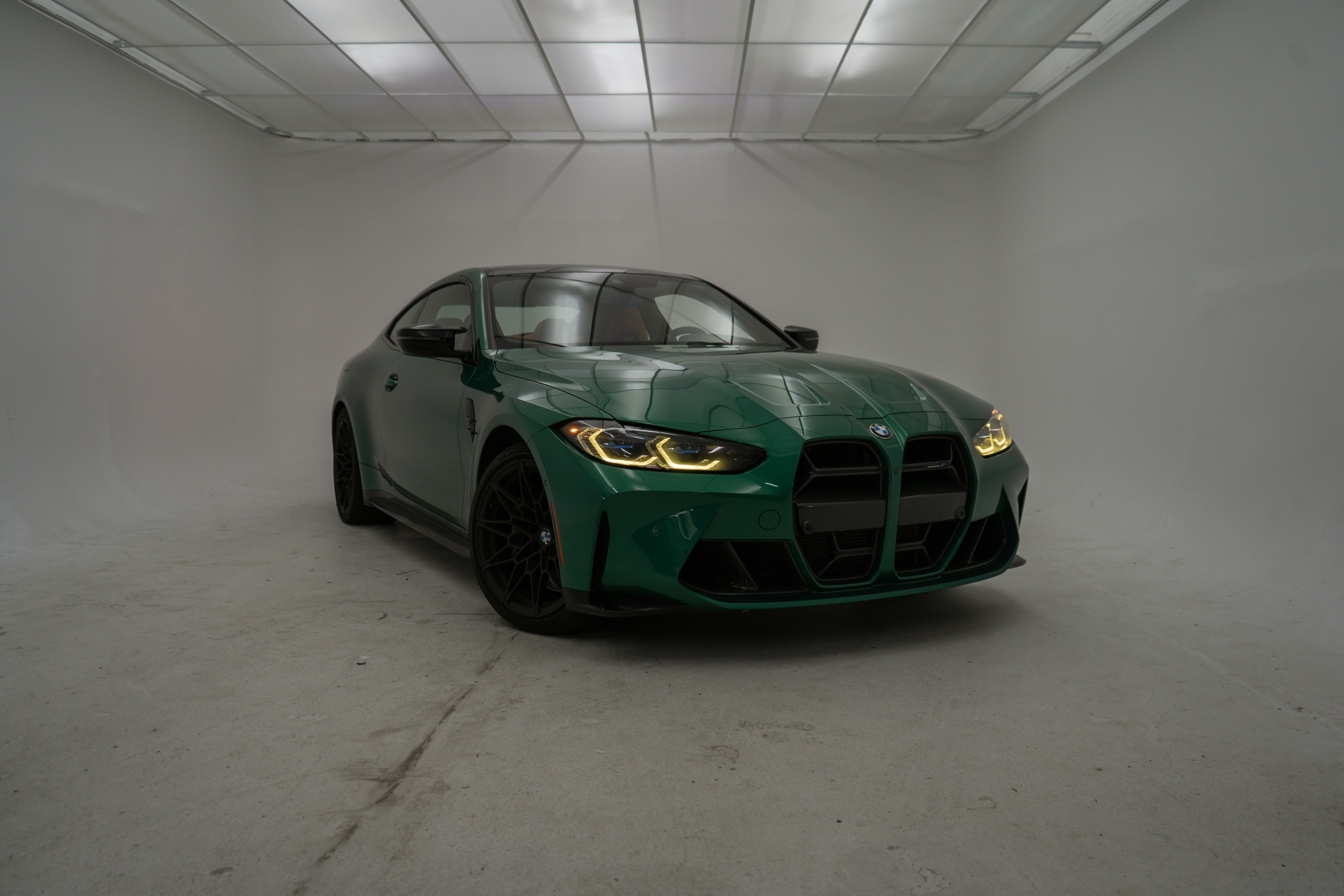 Green Sports Car