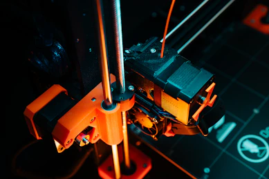 A close up of a machine that is working on something