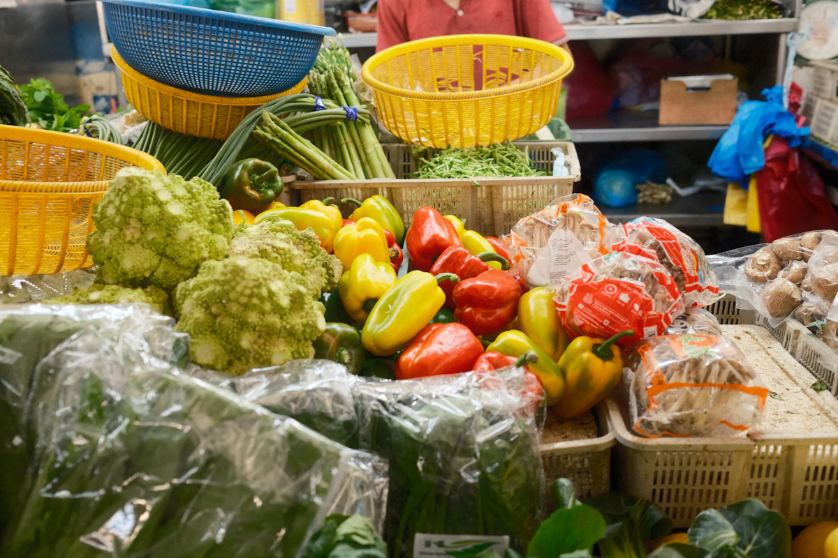 Morning Market Colors