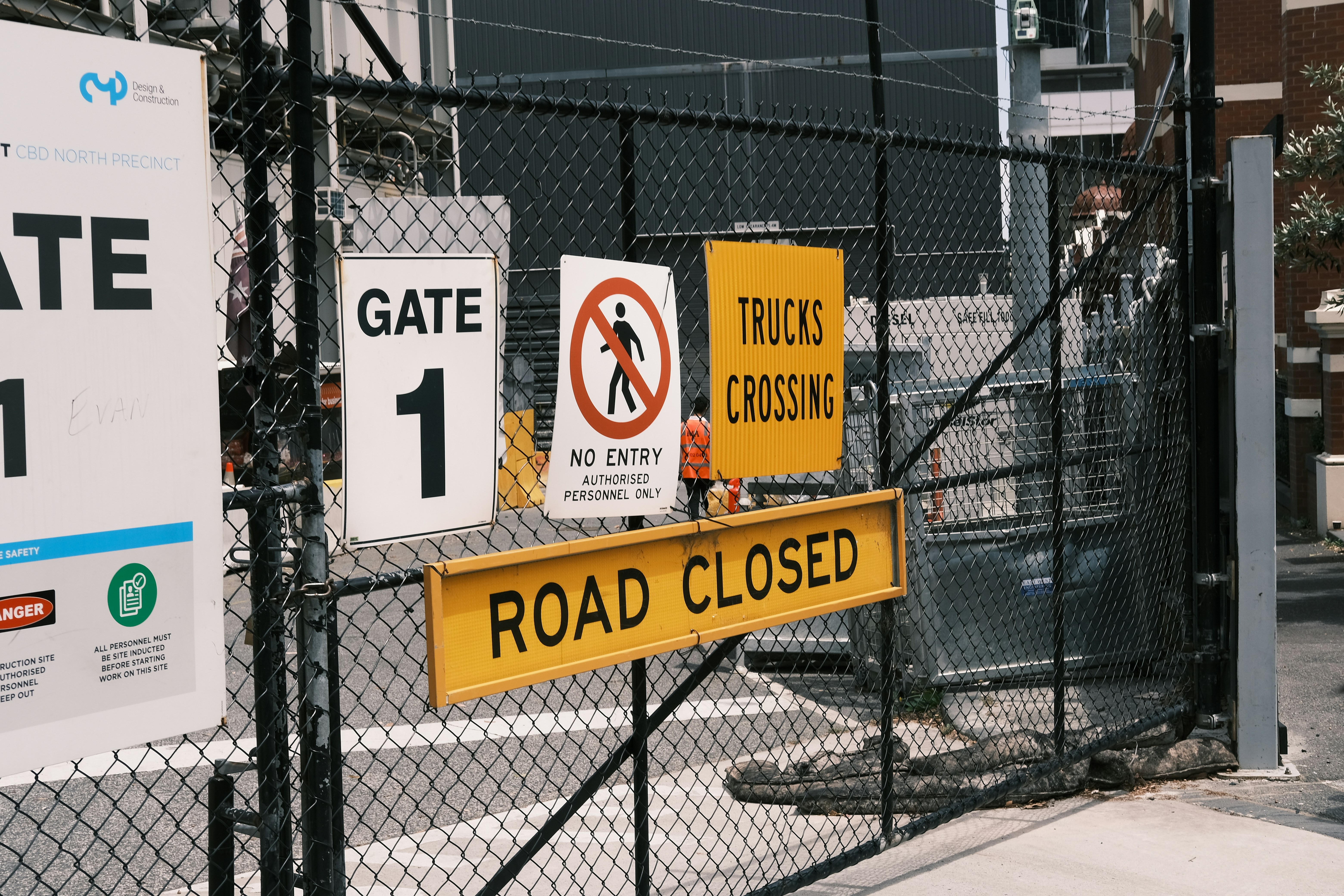 Fenced Security Area