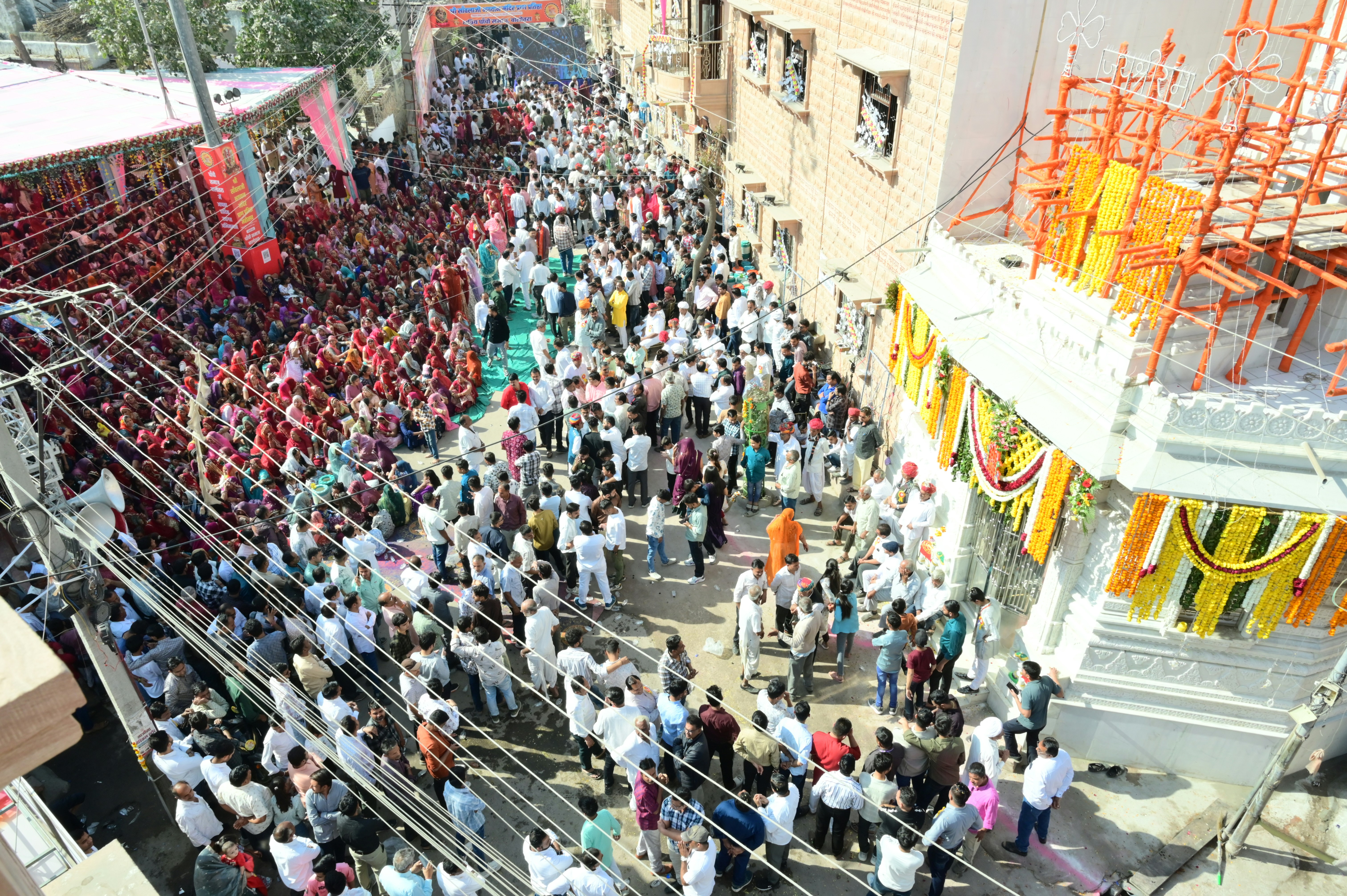 Political rally in India