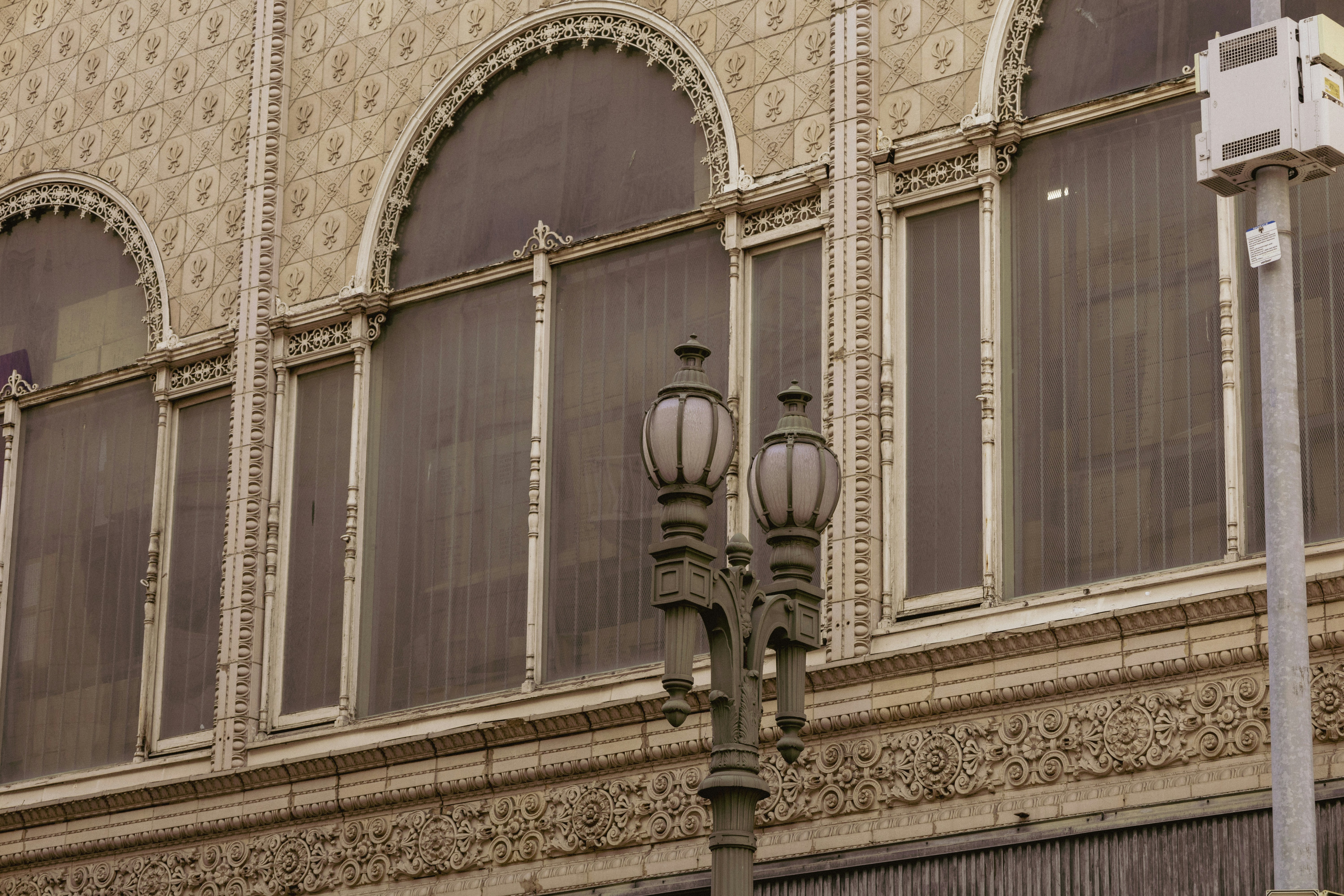 A tall building with a clock on the side of it
