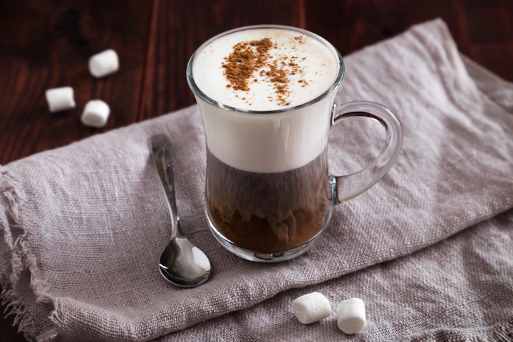 Hot chocolate with marshmallows