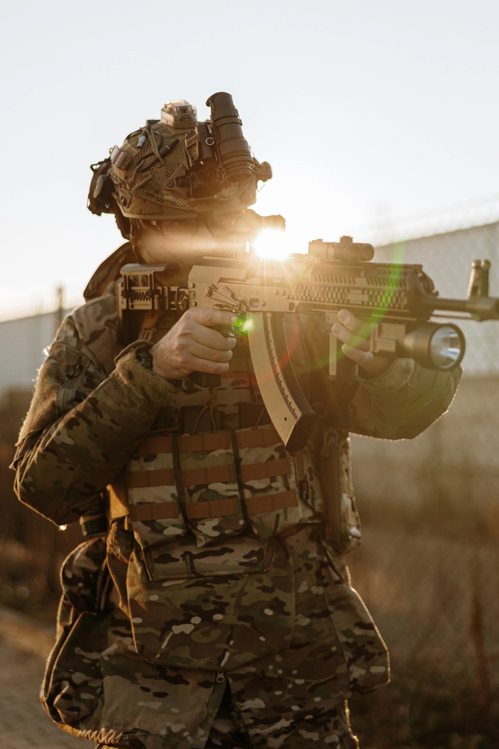 Vehículo militar con tecnología