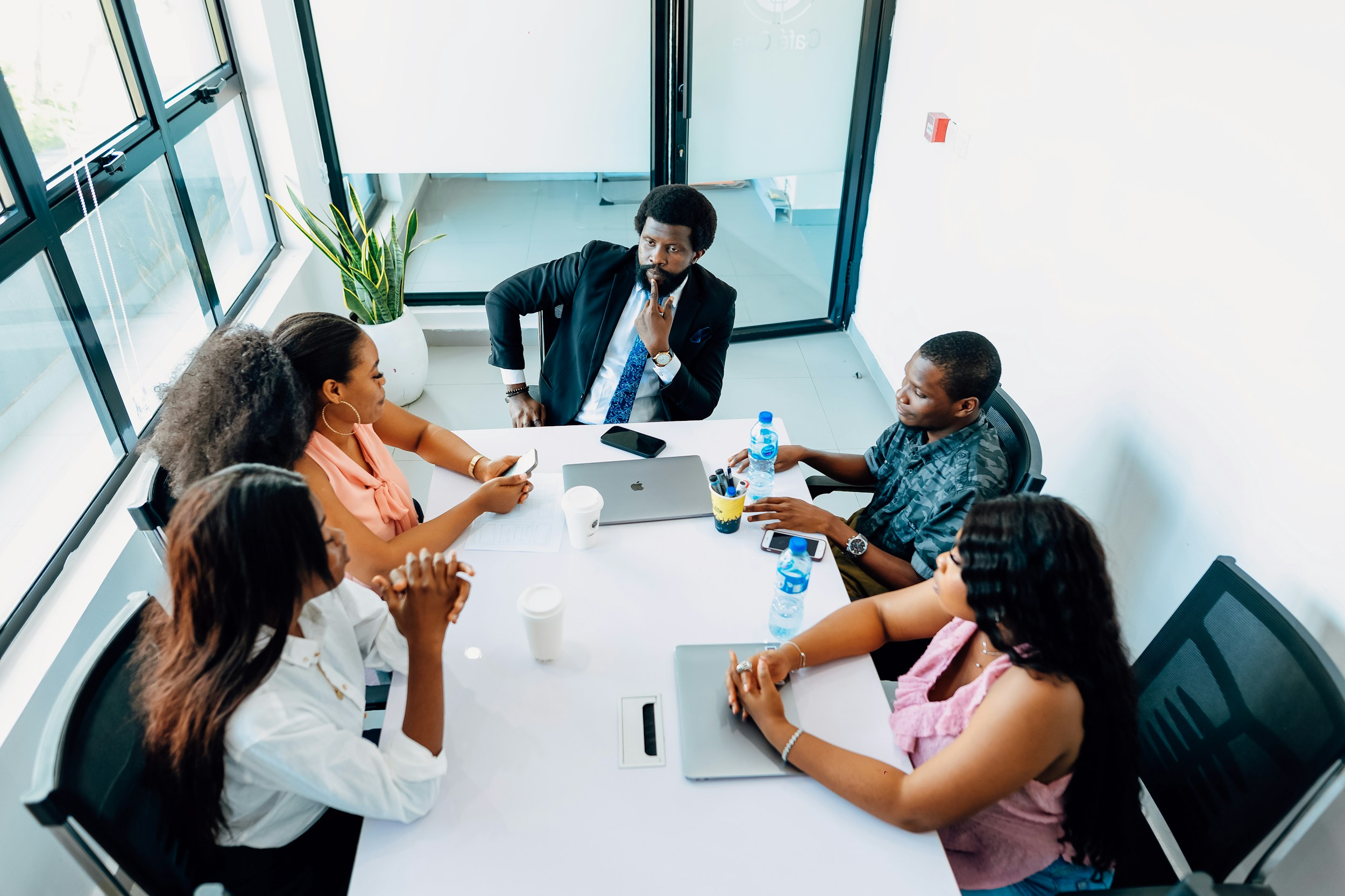 business meeting office nigeria professional