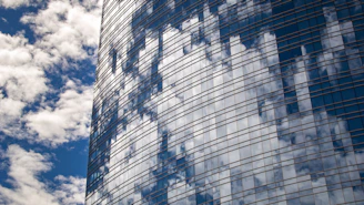 A very tall building with a lot of windows