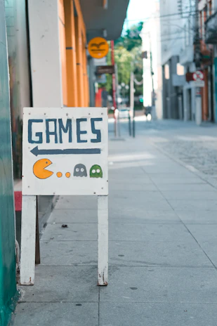 A sign that is on the side of a building